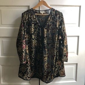 Funky Vintage Sheer Jacket